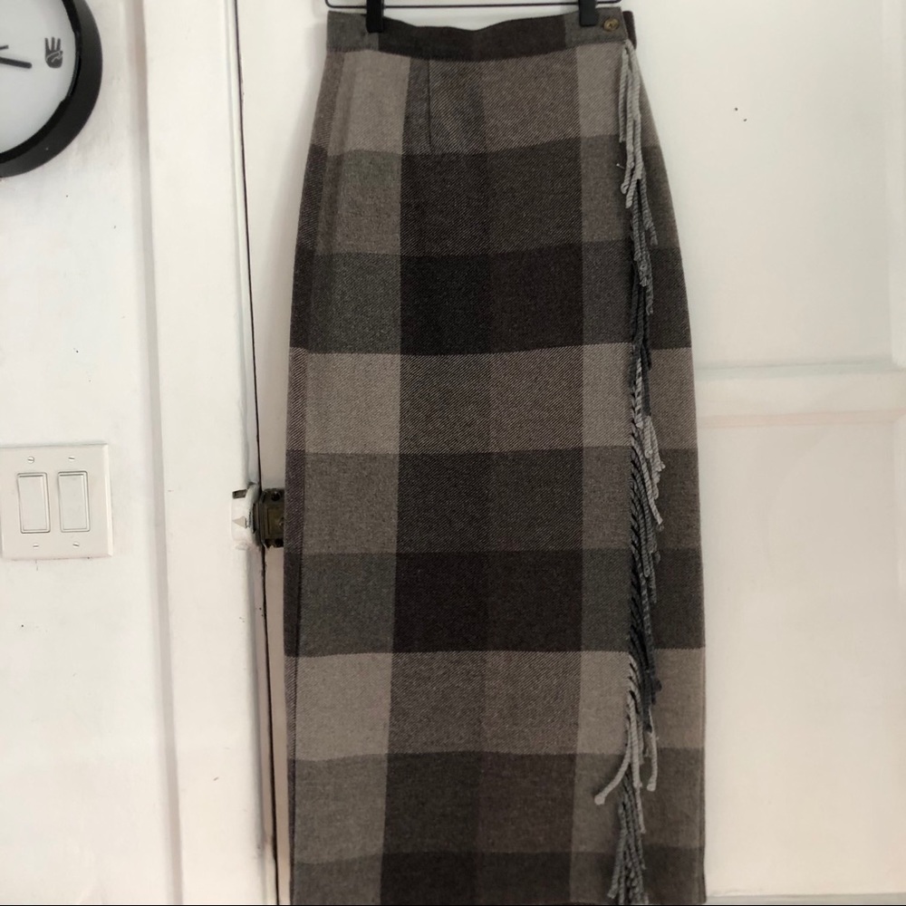 United Colors of Benetton wool wrap skirt